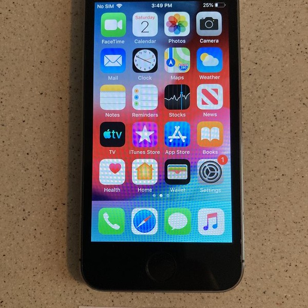 Apple iPhone 5S - Unlocked, 16 GB, Gray, A1533