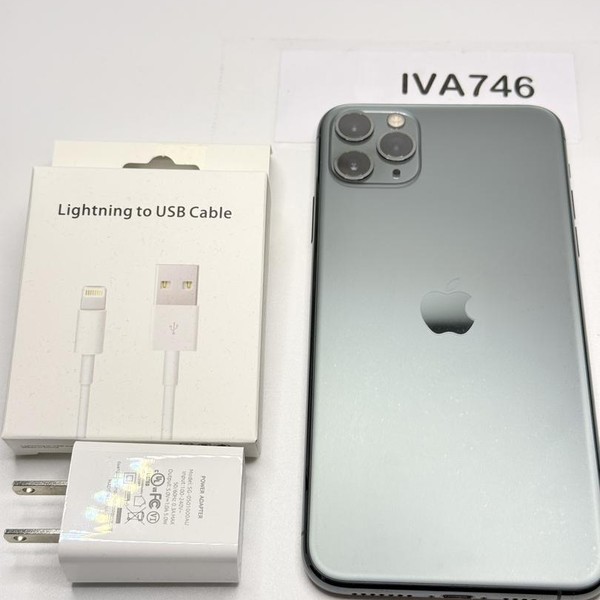 Apple iPhone 11 Pro Max - Unlocked, 256 GB, Green, A2161