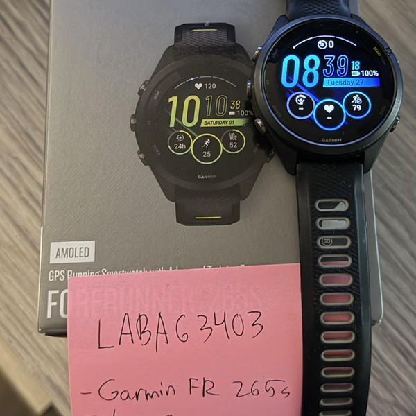 Garmin Forerunner 265S - Black