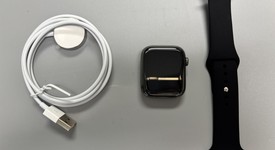 Good
													Apple Watch Series 8 45mm - T-Mobile, Graphite, A2774 - Cellular, Stainless, photo 1 of 3
