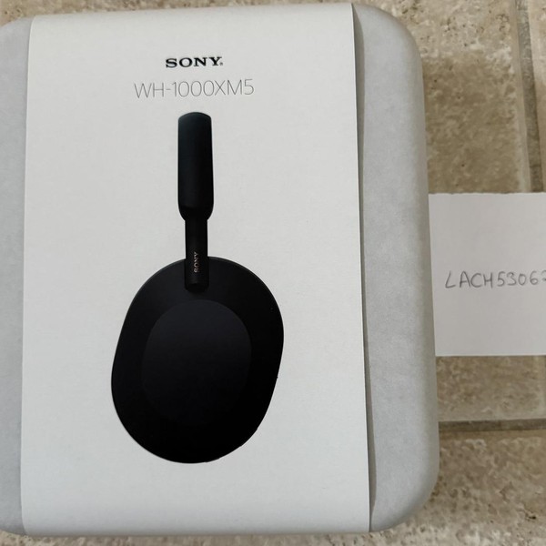 Sony WH1000XM5-B Wireless Headphones - Black