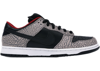 Nike SB Dunk Low Supreme Black Cement (2002) for sale