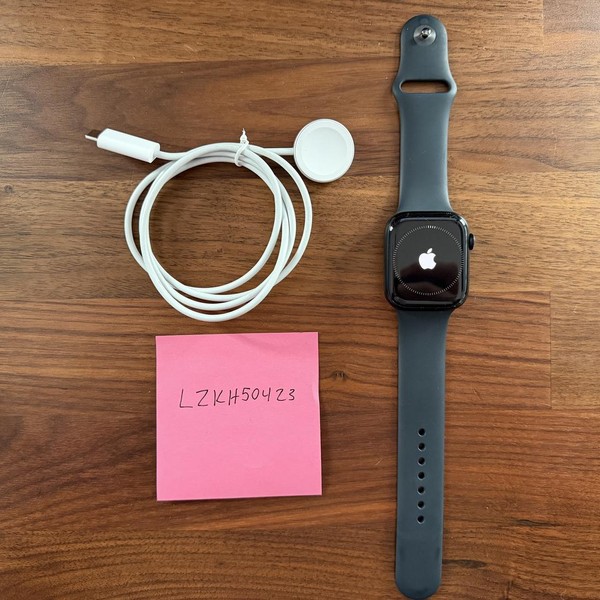 Apple Watch Series 7 45mm - Unlocked, Midnight, A2477 - Cellular, Aluminum