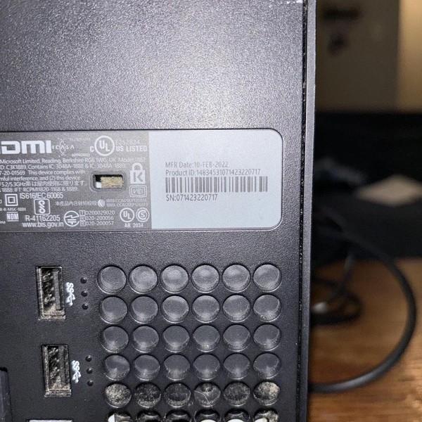 Xbox Series X (2020) - 1 TB, Black, standard