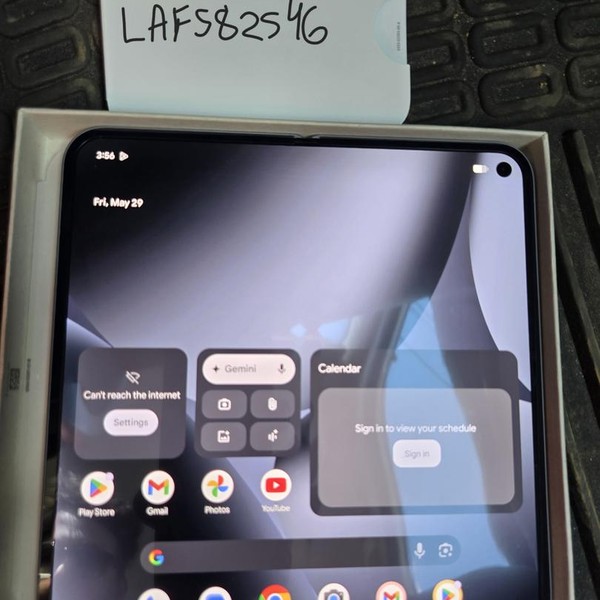 Google Pixel 10 Pro Fold - Verizon, 256 GB, Moonstone, GU0NP
