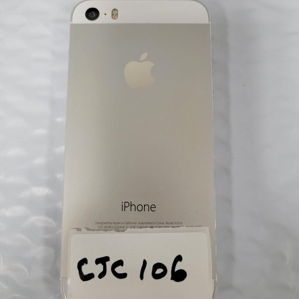 Apple iPhone 5S - Unlocked, 16 GB, Silver, A1533, GSM