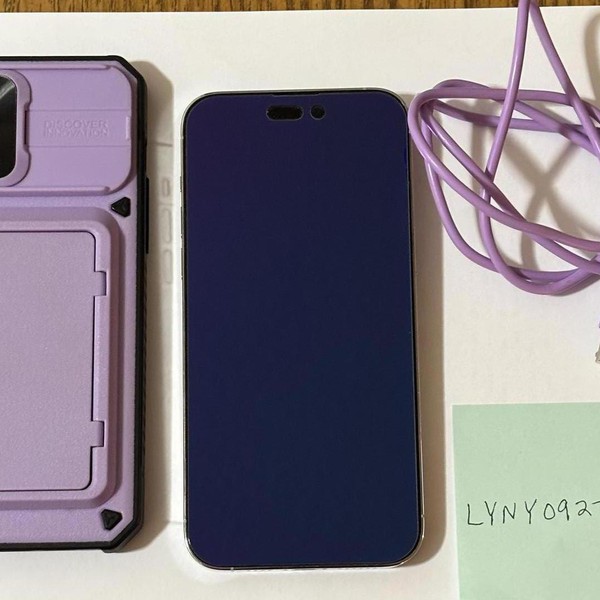 Apple iPhone 14 Pro Max - AT&T, 128 GB, Silver, A2651