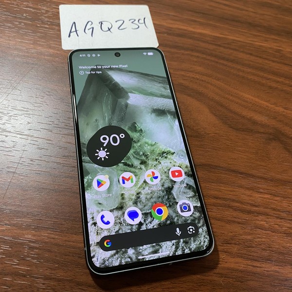 Google Pixel 8 - Unlocked, 128 GB, Hazel, 8 GB, G9BQD, Sub-6 5G