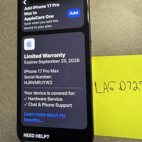 Apple iPhone 17 Pro Max - Unlocked, 512 GB, Deep Blue, A3257