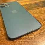Good Apple iPhone 12 Pro Max - Unlocked, Pacific Blue, 128 GB, A2342