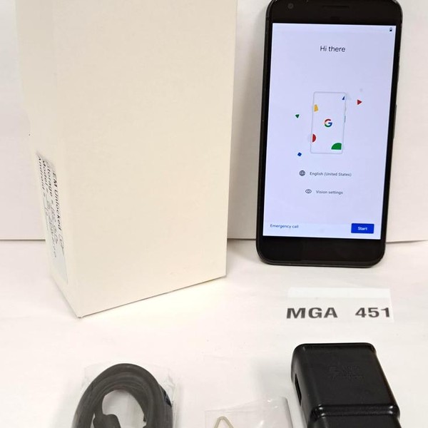 Google Pixel XL - Unlocked, 128 GB, Black, 4 GB, Google Edition