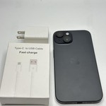 Good Apple iPhone 15 - Unlocked, 256 GB, Black, A2846