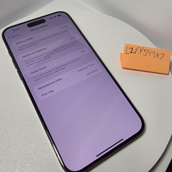 Apple iPhone 15 Pro Max - Unlocked, 512 GB, Black, A2849