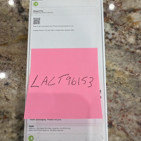 Apple iPhone 17 Pro - Unlocked, 512 GB, Silver, A3256