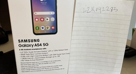 New
													Samsung Galaxy A54 5G - Cricket, Graphite, 128 GB, 6 GB, photo 1 of 2