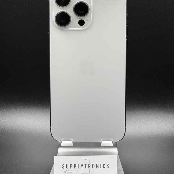 Apple iPhone 15 Pro Max - Unlocked, White, 256 GB, A2849