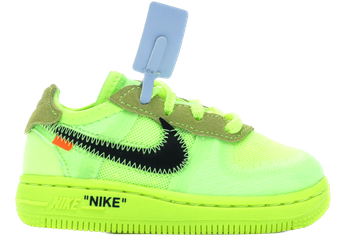 Nike Air Force 1 Low Off-White Volt (TD) for sale