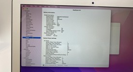 Good
													MacBook Air 2015 - 13" - Silver, 256 GB, 4 GB, photo 5 of 10