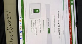 Good
													Samsung Galaxy Tab  S10 Ultra - Wi-Fi, Moonstone Gray, 256 GB, 12 GB, SM-X920, photo 1 of 7