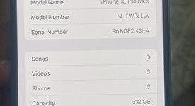 Good
													Apple iPhone 13 Pro Max - Unlocked, Sierra Blue, 512 GB, A2484, photo 3 of 7