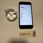 Good Apple iPhone SE 3rd Gen 2022 - Unlocked, 64 GB, Midnight, A2595