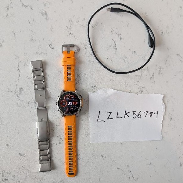 Garmin Fenix 8 - Titanium, AMOLED