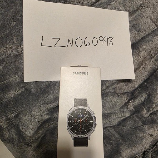 Samsung Galaxy Watch8 Classic - Wi-Fi, Black, SM-L500, 46mm