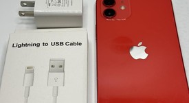 Good
													Apple iPhone 12 - Unlocked, Red, 256 GB, A2172, photo 2 of 7