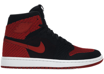 Jordan 1 Retro High Flyknit Bred (GS) for sale