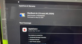 Good
													MacBook Air 2024 (M3) - 13" - Apple M3, Midnight, 256 GB, 8 GB, 8-core GPU, photo 4 of 11