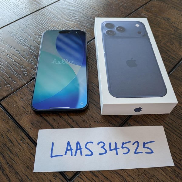 Apple iPhone 17 Pro Max - Unlocked, 256 GB, Deep Blue, A3257