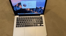 Good
													MacBook Pro 2013 (Retina) - 13" - Silver, 256 GB, 8 GB, photo 1 of 4
