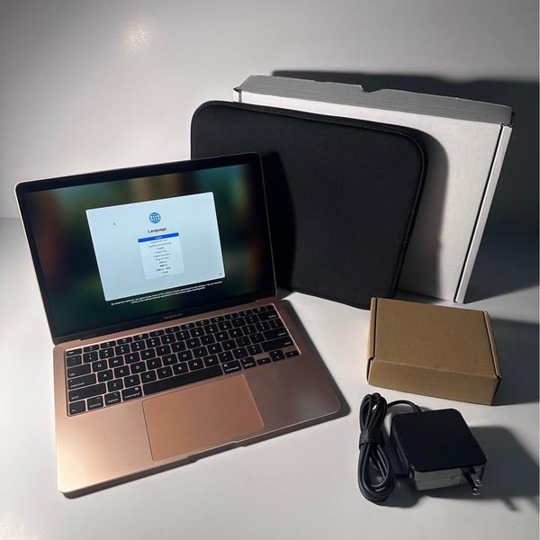 MacBook Air 2020 - 13 inch - 512 GB, Gold, 8 GB, Intel Core i5