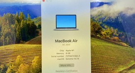 Fair
													MacBook Air 2020 - 13" - Apple M1, Gray, 128 GB, 8 GB, photo 2 of 14