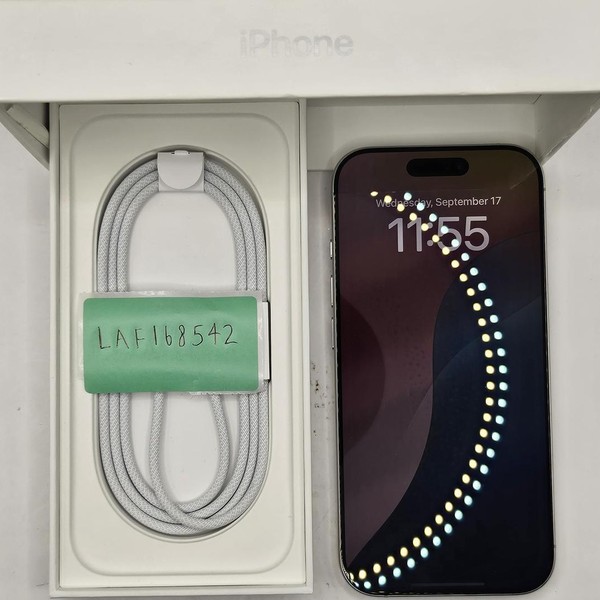 Apple iPhone 16 Pro - Unlocked, 256 GB, White, A3083