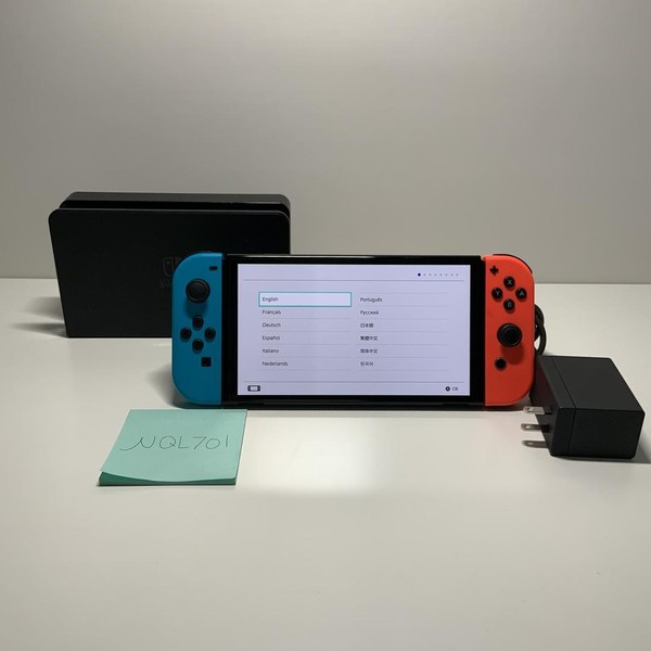 Nintendo Switch - OLED - 64 GB, Red & Blue