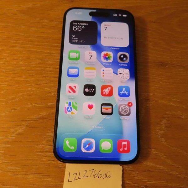 Apple iPhone 15 Pro - Unlocked, 128 GB, Blue, A2848