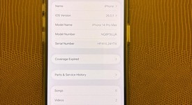 Good
													Apple iPhone 14 Pro Max - Unlocked, Silver, 128 GB, A2651, photo 5 of 11