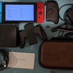 Good Nintendo Switch - Red & Blue, 32 GB