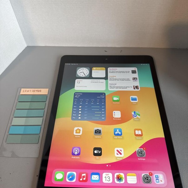 Apple iPad 9th Gen - Wi-Fi, 64 GB, Gray, A2602