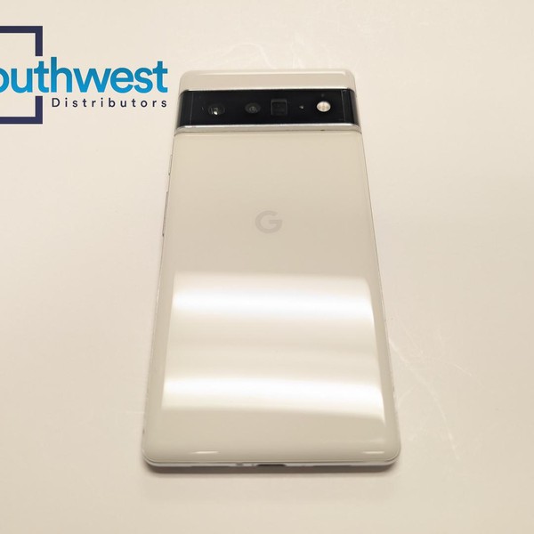 Google Pixel 6 Pro - Unlocked, 128 GB, White, 12 GB, G8VOU