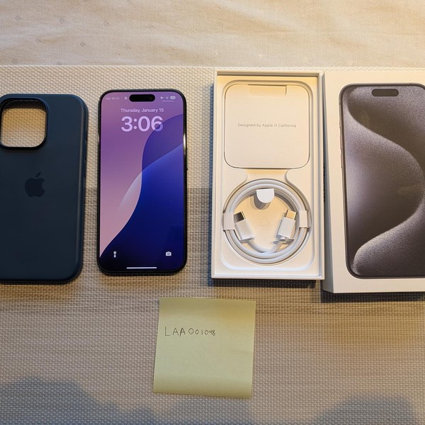 Apple iPhone 15 Pro - Unlocked, 128 GB, Blue, A2848