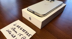 Good
													Apple iPhone 15 Pro - Unlocked, White, 256 GB, A2848, photo 4 of 12