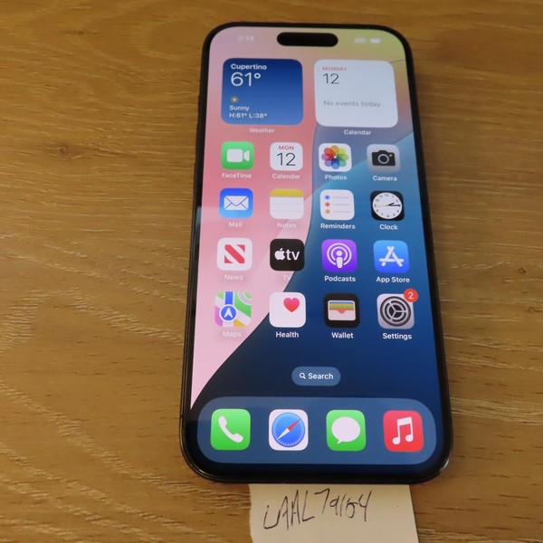 Apple iPhone 15 Pro - Unlocked, 128 GB, Blue, A2848