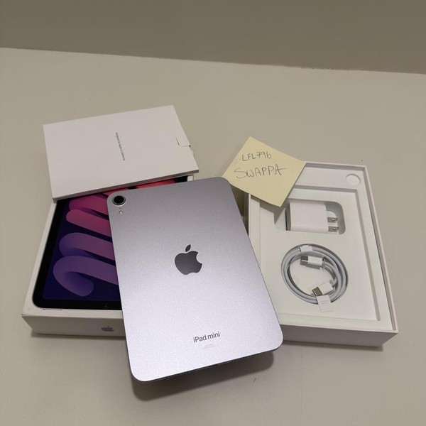 Apple iPad Mini 7th Gen - Wi-Fi, 128 GB, Purple, A2993