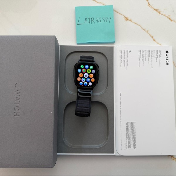 Apple Watch Ultra 3 49mm - Unlocked, Black, A3281