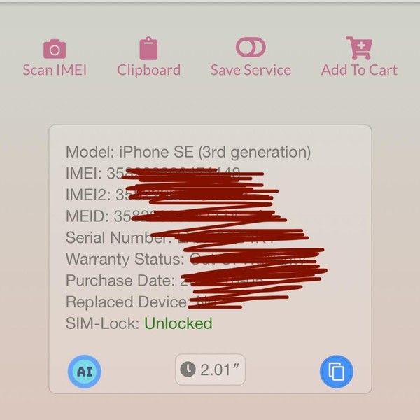 Apple iPhone SE 3rd Gen 2022 - Unlocked, 64 GB, Midnight, A2595