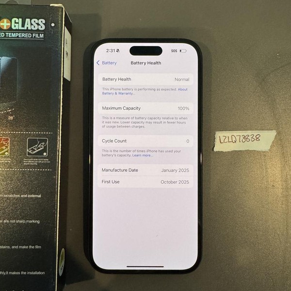 Apple iPhone 16 - AT&T, 128 GB, Black, A3081