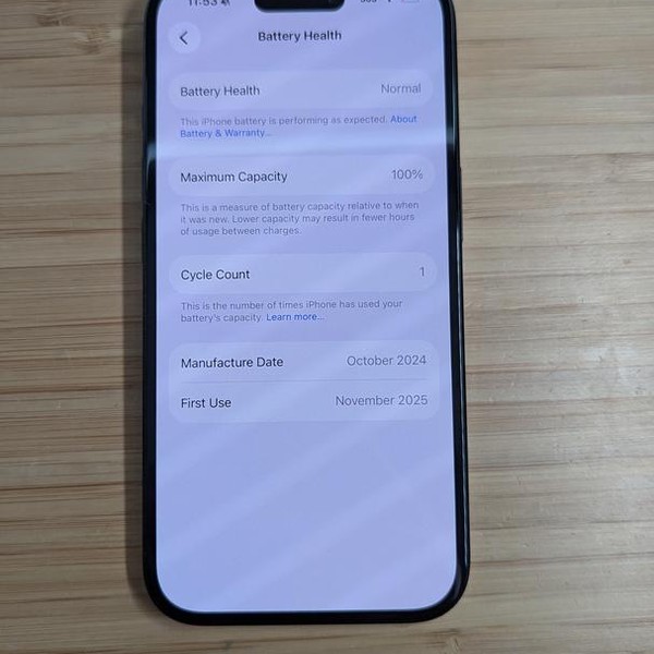 Apple iPhone 16 - Verizon, 128 GB, Black, A3081