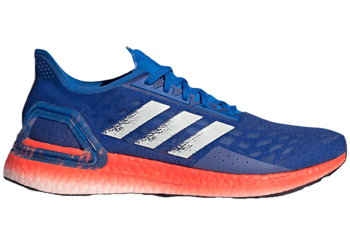adidas Ultra Boost PB Glory Blue White Solar Red for sale